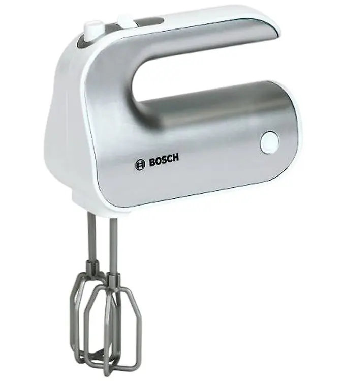 Laatste Versie Bosch Mini Handmixer m. Geluid - 18 cm - Speelgoed - Zilver/Wit
