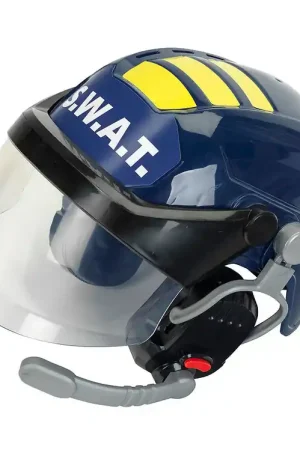 Merkproduct Klein Babymuts m. Headset - S.W.A.T.