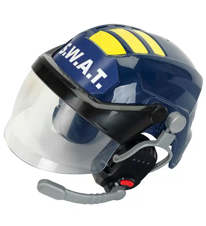 Merkproduct Klein Babymuts m. Headset - S.W.A.T.
