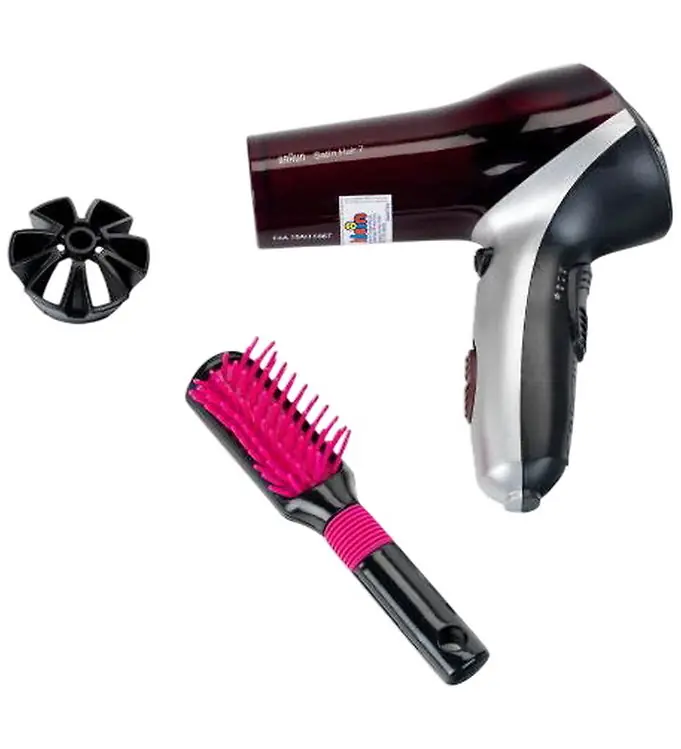Klein Föhn - Speelgoed - 14 cm - Braun Satin Haar 7 Favoriet
