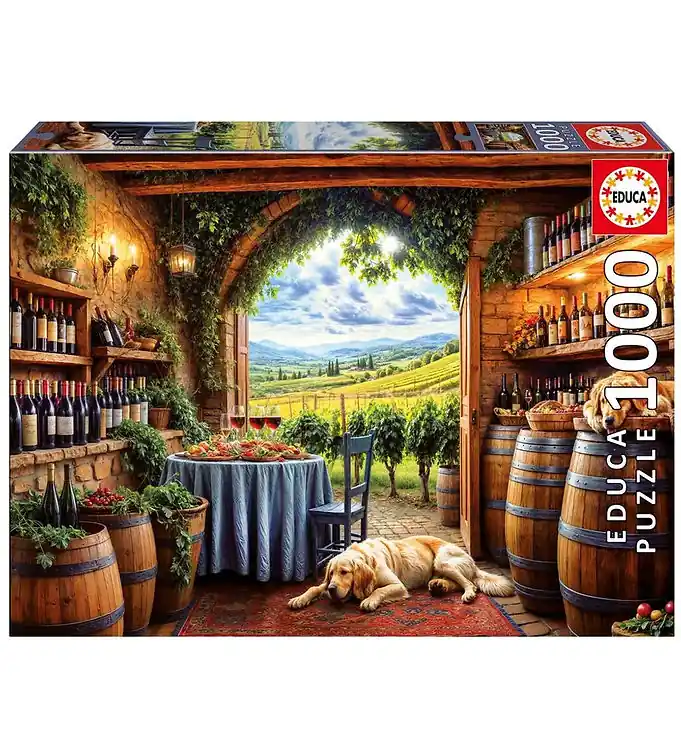 Educa Puzzel - 1000 Bakstenen - Wandelstokken en Vinum Shop Nu