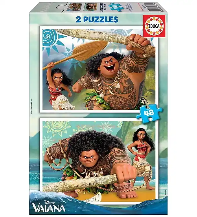 Betrouwbaar Educa Puzzel - 2x48 Bakstenen - Vaiana