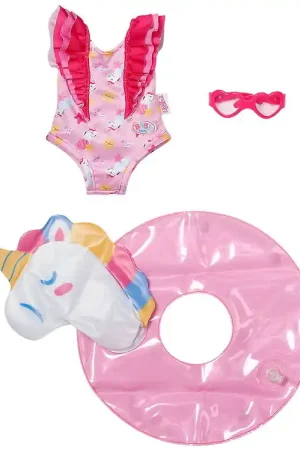 Baby Born Zwempak - Unicorn - 43 cm Weekendaanbieding