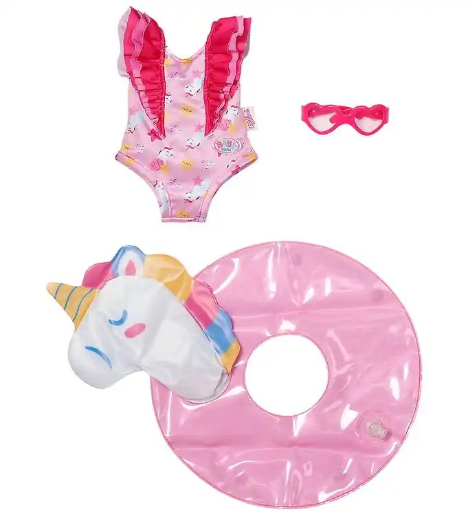 Baby Born Zwempak - Unicorn - 43 cm Weekendaanbieding