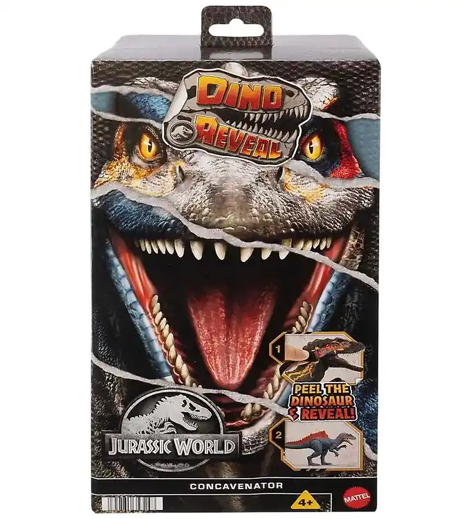 Jurassic World Dinosaur - 28 cm - Deluxe Dino Onthulling - Orkor Beperkte Voorraad