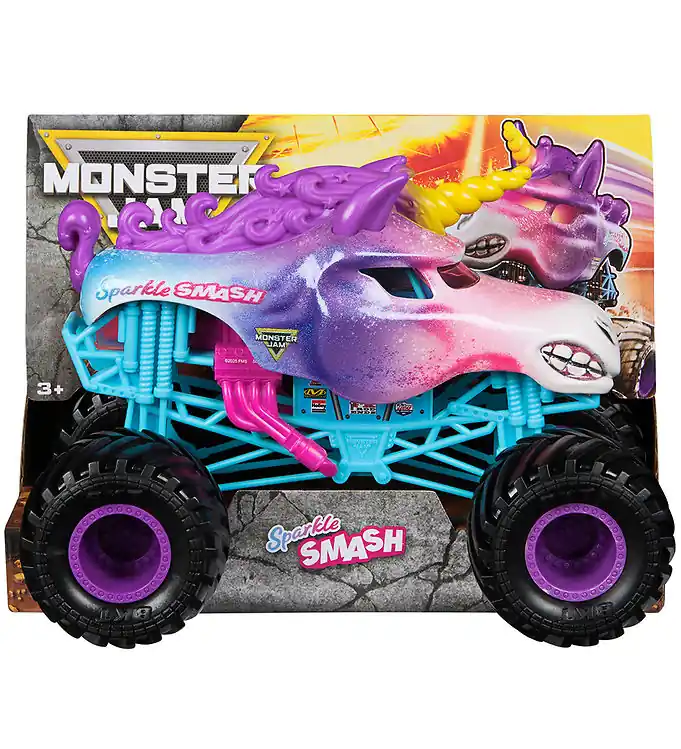 Monster Jam Truck - 1:24 - Gegoten metaal - Sparkle Smash Goedkoop