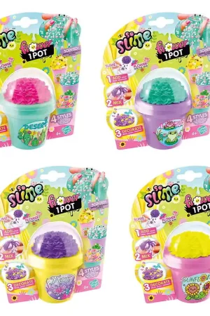 Gratis Retour So Slime Zelfgemaakte slijm - Slime Flower - 1 Potje - Assortime