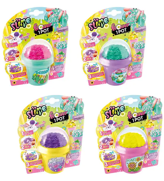 Gratis Retour So Slime Zelfgemaakte slijm - Slime Flower - 1 Potje - Assortime