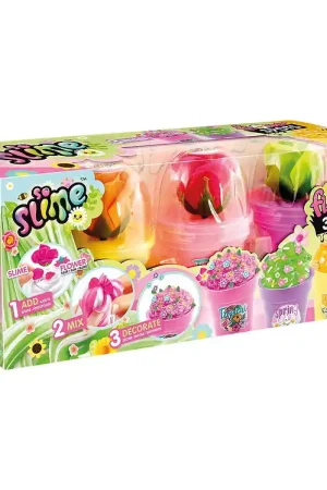 Beperkt Aanbod So Slime Zelfgemaakte slijm - Slime Flower - 3 potjes
