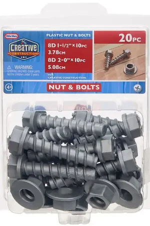 Koopje Little Tikes Creatief Construction - Moeren/Bouten