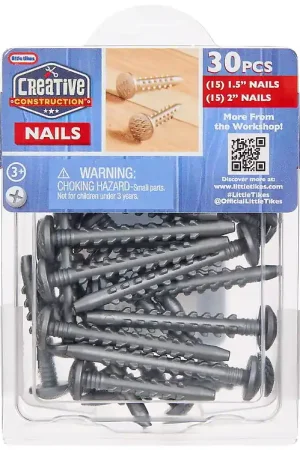 Little Tikes Creatief Construction - 30 st. - Nagel Fabrieksprijs