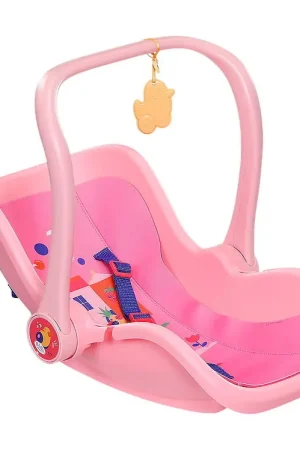 Populair Baby Born Autostoel - Roze