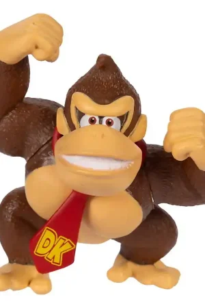 Hete Deal Super Mario Speelgoedfiguur - 5 cm - Donkey Koning