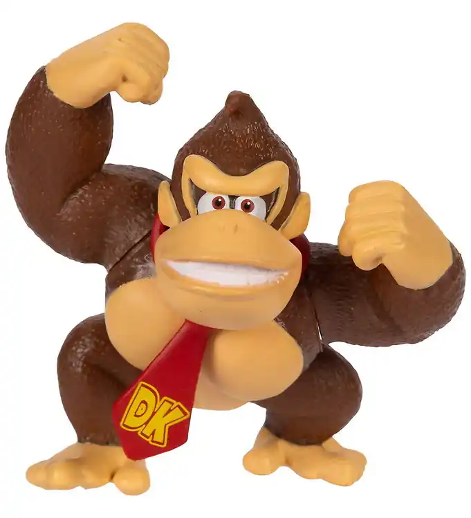 Hete Deal Super Mario Speelgoedfiguur - 5 cm - Donkey Koning