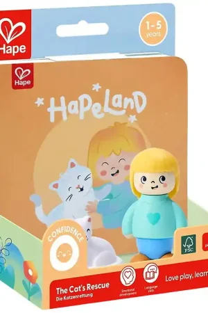 Exclusieve Aanbieding Hape Prentenboek m. Afbeelding - De kattenredding