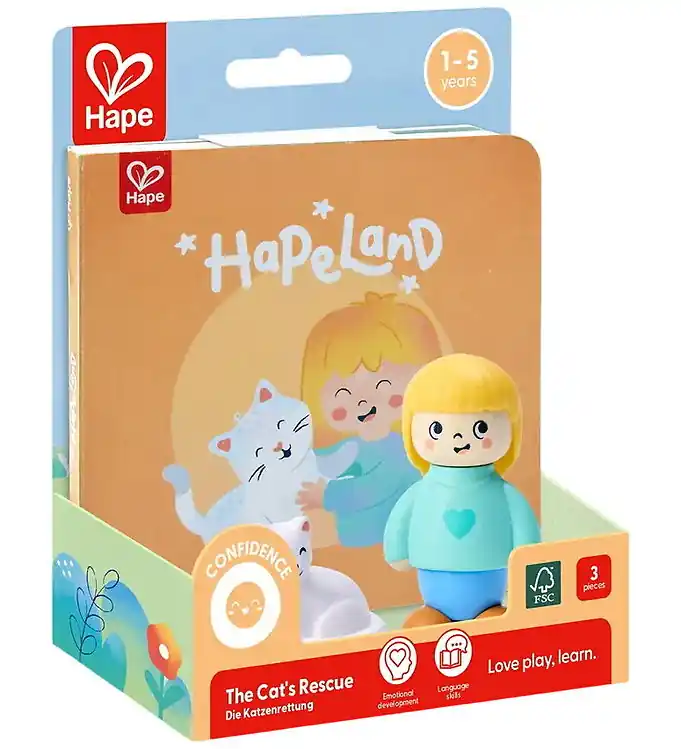 Exclusieve Aanbieding Hape Prentenboek m. Afbeelding - De kattenredding