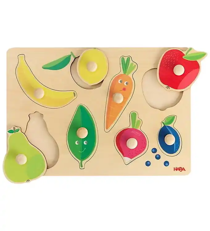 Exclusieve Aanbieding HABA Puzzel - 8 Bakstenen - Voeding