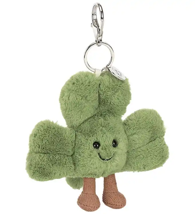 Exclusieve Aanbieding Jellycat Sleutelhanger - 16x12 cm - Amuseables Siofra Klaver