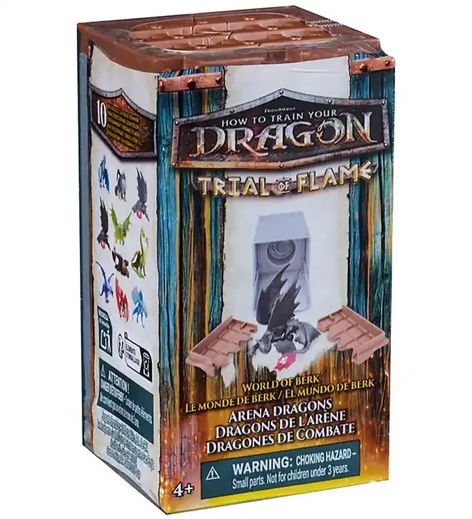 Dragons Speelgoed - 9 cm - Mini Arena Dragons - Assorti. Tijdelijk Beschikbaar