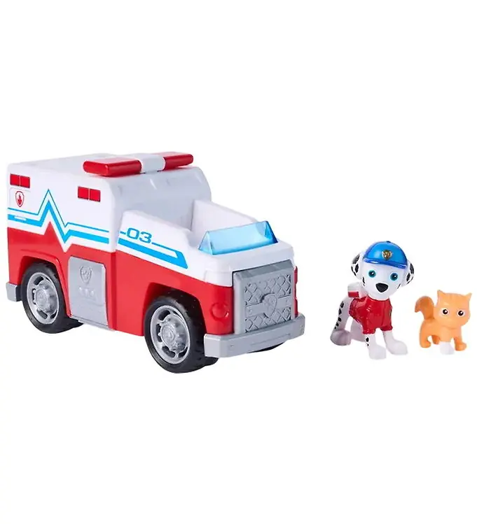 Paw Patrol Speelgoedauto - 20 cm - Zoek & Redding - Marshall - R Hoge Kwaliteit
