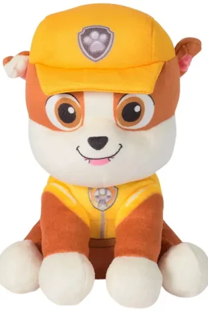 Direct Beschikbaar Paw Patrol Knuffel - 16,5 cm - Rubble