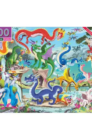Alleen Vandaag Eeboo Puzzel - 100 Bakstenen - Wereld van Draken