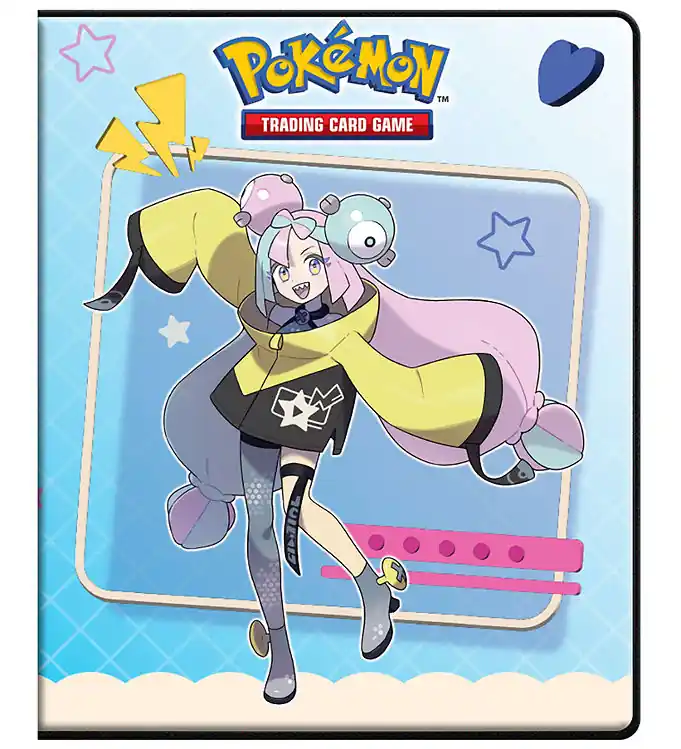 Gratis Retour Pokémon Collectiemap m. 80+4 vakken - 20x16 cm - Iono & Bellibol