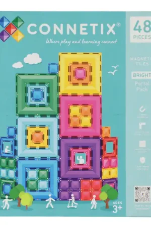 Connetix Magneetset - 48 Onderdelen - Bright Portal-pakket Rechtstreeks Van De Fabrikant