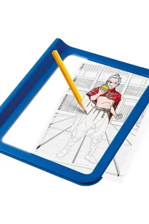 Tijdelijk Beschikbaar Kidywolf Tekenbord m. Licht - KidyDraw-Pro - 2-in-1