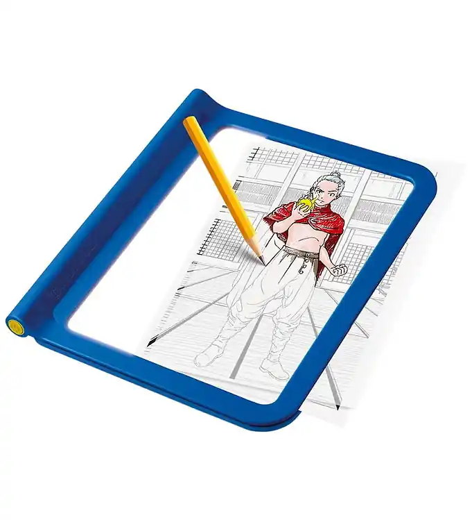 Tijdelijk Beschikbaar Kidywolf Tekenbord m. Licht - KidyDraw-Pro - 2-in-1