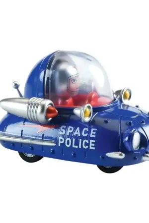 Aanbieding Djeco Auto - 7 cm - Crazy Motors - Space Police