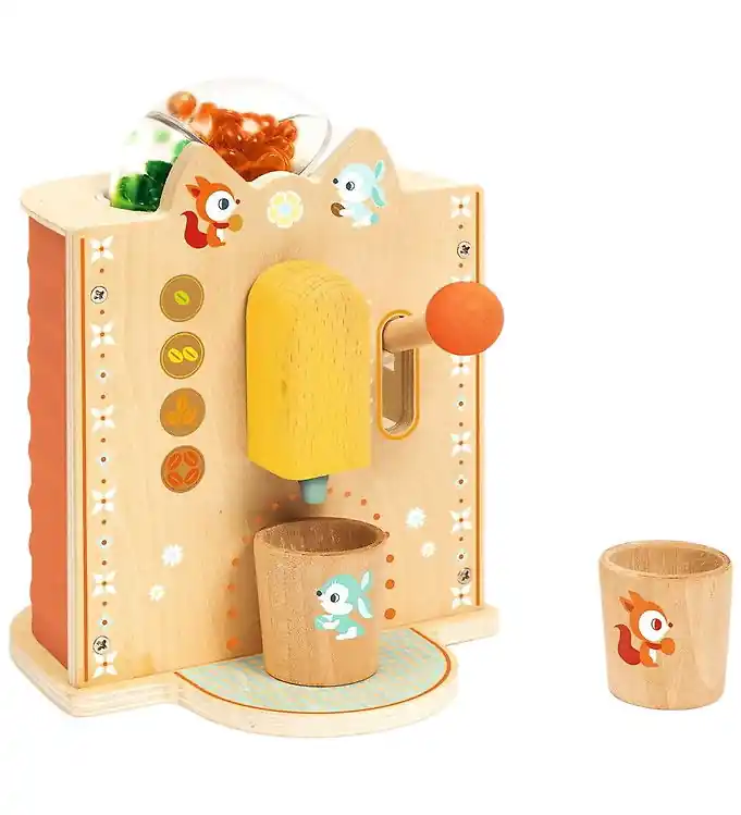 Laatste Kans Djeco Houten Speelgoed - Bean-To-Cup Espresso