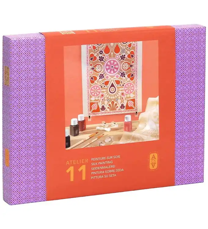 Djeco Creatieve Speelset - Atelier 11 - Zijdeschilderen Superprijs