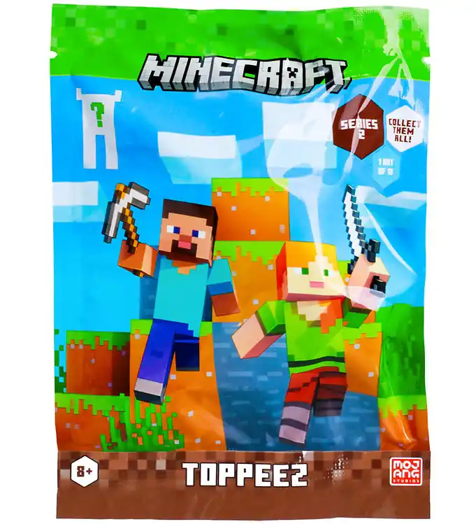 Minecraft Figuur - 3D - 6 cm - Assorti Meest Verkocht