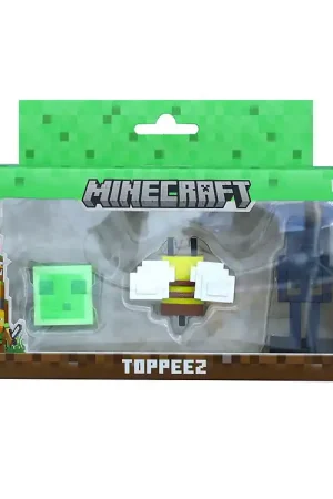 Minecraft Speelfiguren - 3D - 6 cm - 3-pack - Assorti Korting