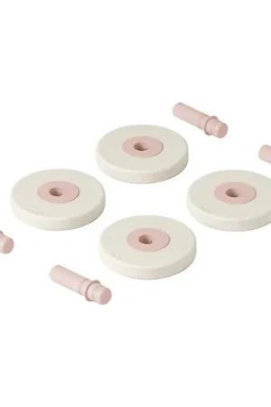 MODU Schuimwielen - 4-st. - True Grey/Soft Rose Betrouwbaar