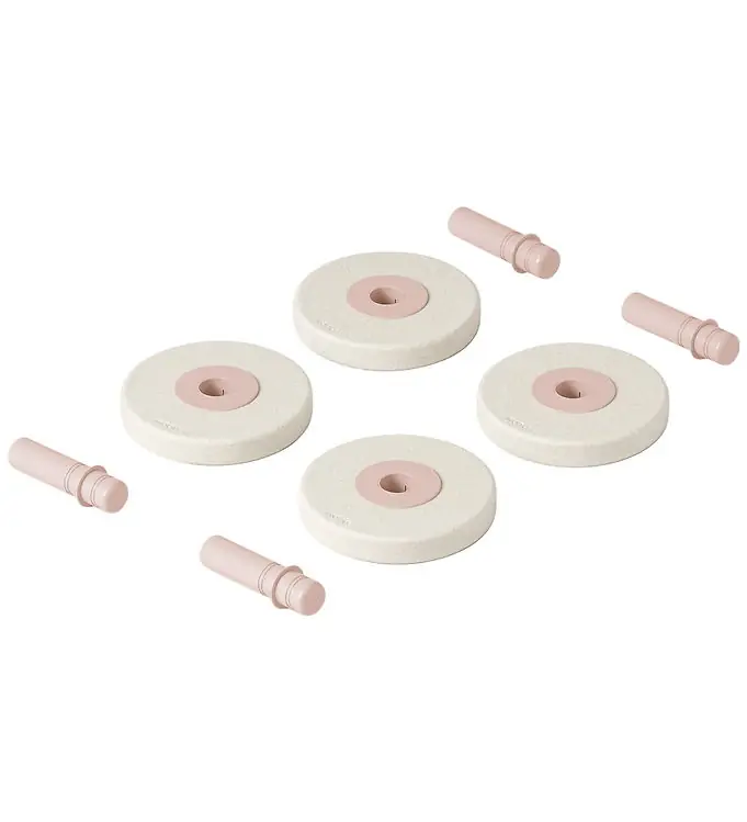 MODU Schuimwielen - 4-st. - True Grey/Soft Rose Betrouwbaar