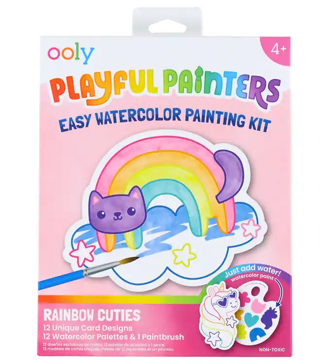 Speciale Aanbieding Ooly Aquarel - Speelse Schilders - Rainbow Schatjes
