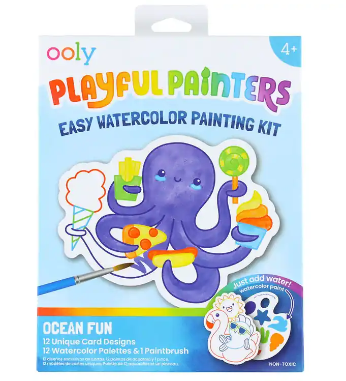 Weekendaanbieding Ooly Aquarel - Speelse Schilders - Ocean Vrienden