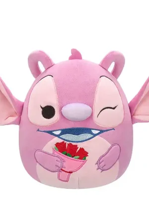 Betaalbaar Squishmallows Knuffel - 20 cm - Disney Angel m. Boeket