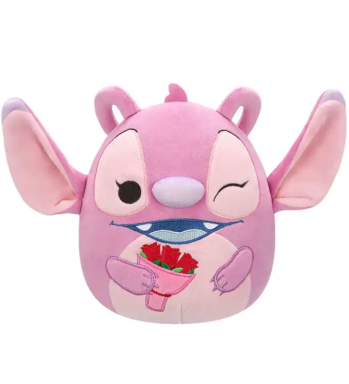 Betaalbaar Squishmallows Knuffel - 20 cm - Disney Angel m. Boeket