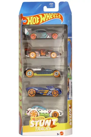 Hot Wheels Auto's - 5-pack - Stunt Tracks Merkproduct