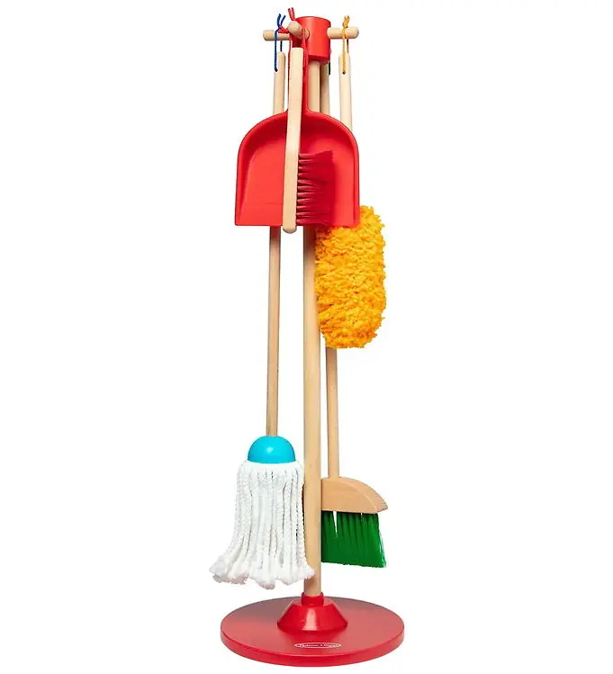 Melissa & Doug Reinigingsset - Stof afnemen, vegen en dweilen Laatste Versie