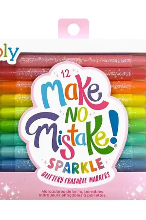 Beperkte Voorraad Ooly Markers - 12 stk - Uitwisbaar - Maak geen fouten Sparkle