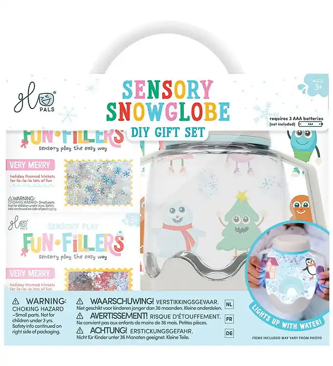 Bestel Nu Glo Pals Sensorische pot m. Licht + accessoires - Cadeauset - Wi