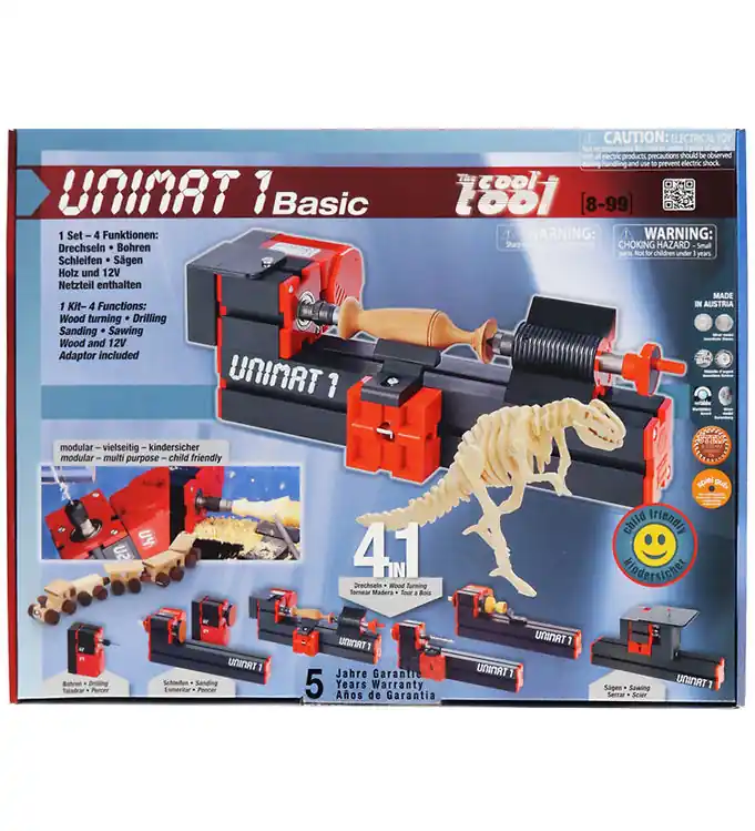Voordeelprijs The cool tool Machinesysteem - 4-in-1 - Unimat 1 Basic