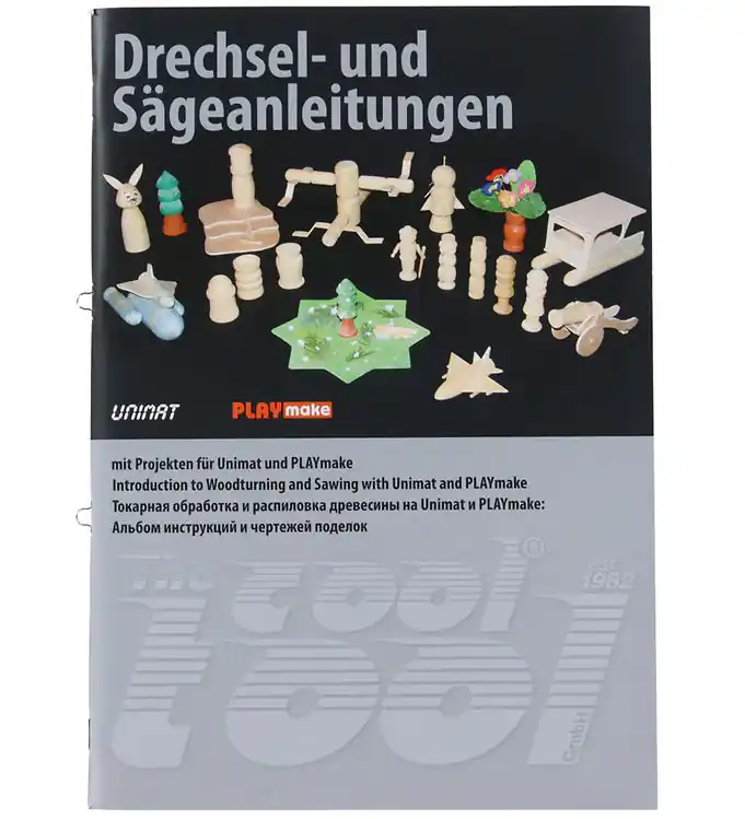 Koopje The cool tool Boek - Houtdraai- en zaagprojecten - Unimat 1