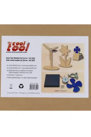 Direct Beschikbaar The cool tool Materiaalpakket voor machinesysteem - Zonnecel-Set