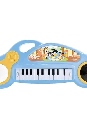 Laatste Versie Lexibook Toetsenbord m. Microfoon/Licht - Bluey Fun