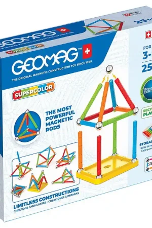 Geomag Magneetset - Supercolor - 25 Onderdelen Hoge Kwaliteit